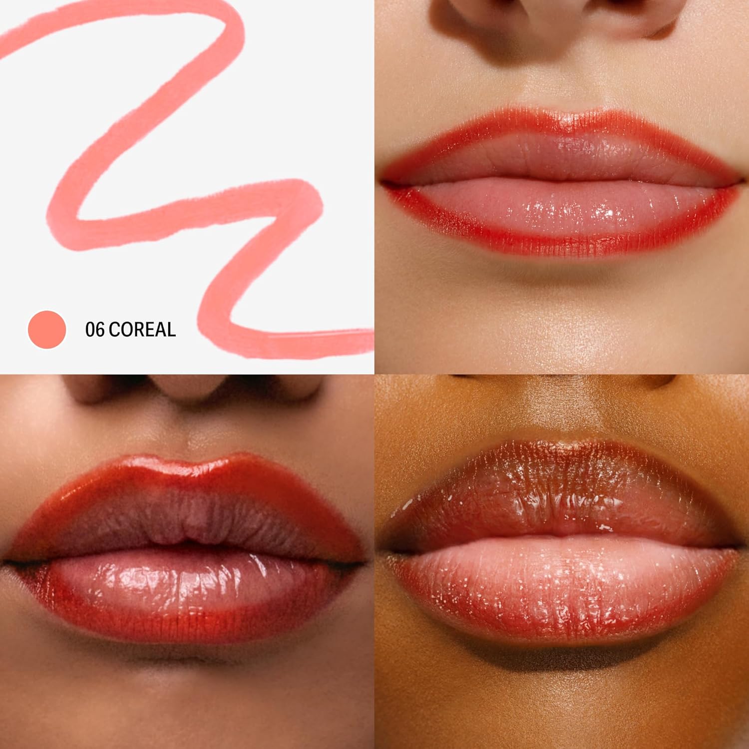 Sacheu Lip Liner STAY-N Peel Off Lip Stain — Long Lasting Waterproof Lip Tint with Hyaluronic Acid & Vitamin E — Transfer Proof Matte Finish, Vegan & Cruelty-Free (COREal) - Image 4