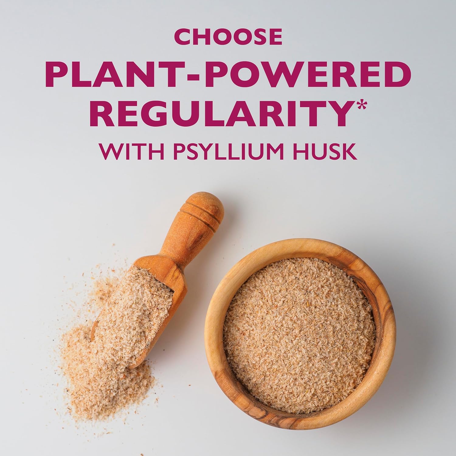 Metamucil 4-in-1 Psyllium Husk GLP-1 Friendly Fiber Supplement, Sugar-Free, 72 teaspoons, Orange Flavored, Daily Fiber Powder for Digestive Health, made with Plant-Based Psyllium Husk Fiber - Image 5