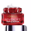 L'Oreal Paris Revitalift Triple Power Deep-Acting Face Moisturizer - 1.7oz: Paraben-Free, Contains Hyaluronic Acid, Anti-Aging