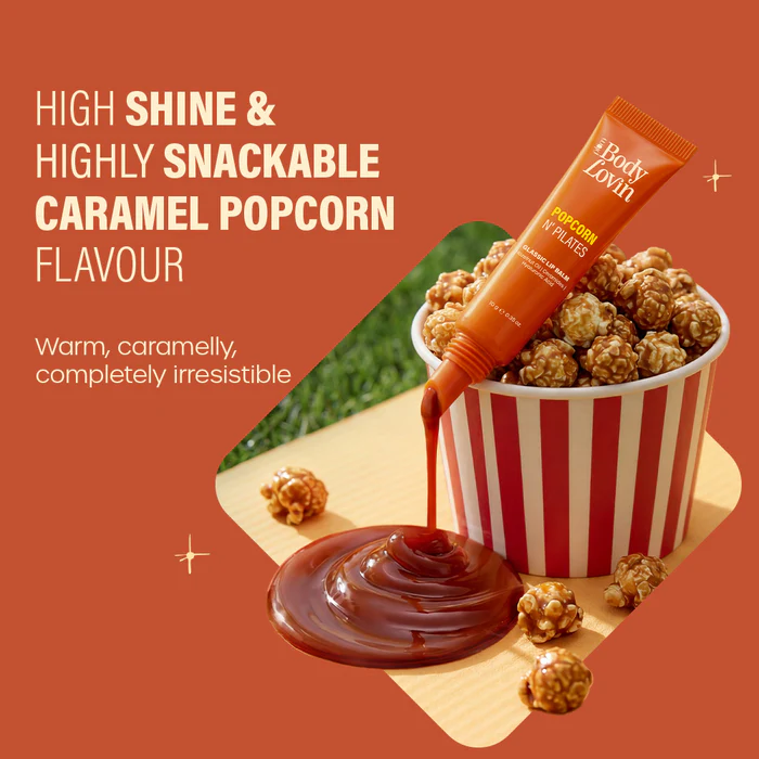 Body Lovin Popcorn N' Pilates Glassic Lip Balm - Image 6