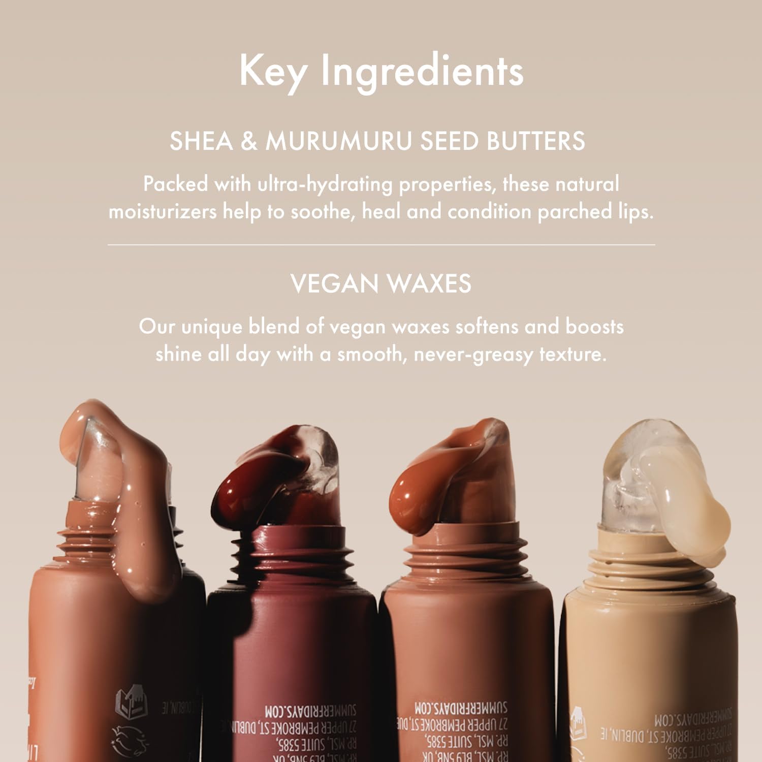 Summer Fridays Lip Butter Balm - Moisturizing Lip Gloss for Instant Shine + Sheer Color - With Nourishing Shea Butter - Everyday Makeup + Skin Care Summer Essentials - Vegan - Brown Sugar (.5 Oz) - Image 6