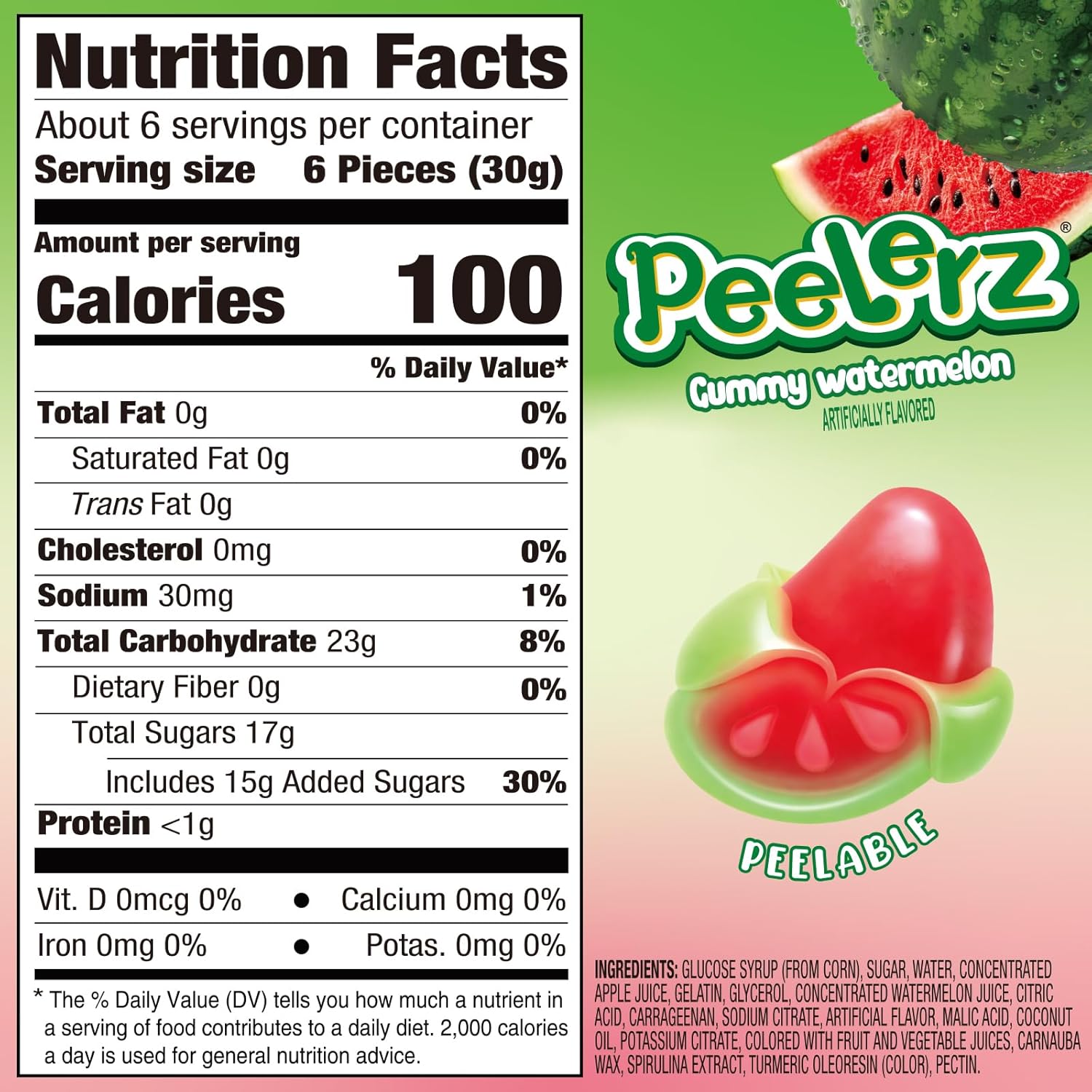 Amos Peelerz Watermelon - 6oz (170g) - Image 3