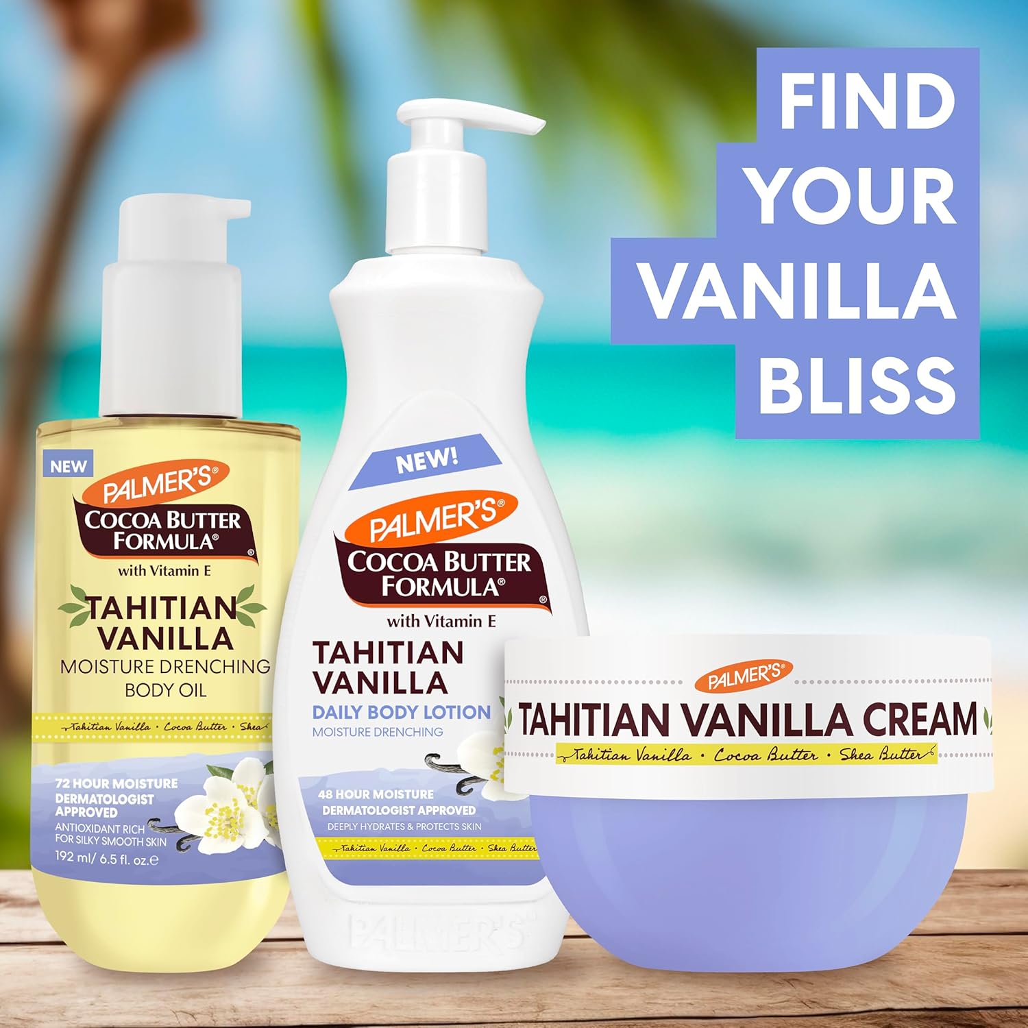 Palmer's Cocoa Butter Formula Body Cream, Moisture Drenching Tahitian Vanilla, 8.8 Oz - Image 10
