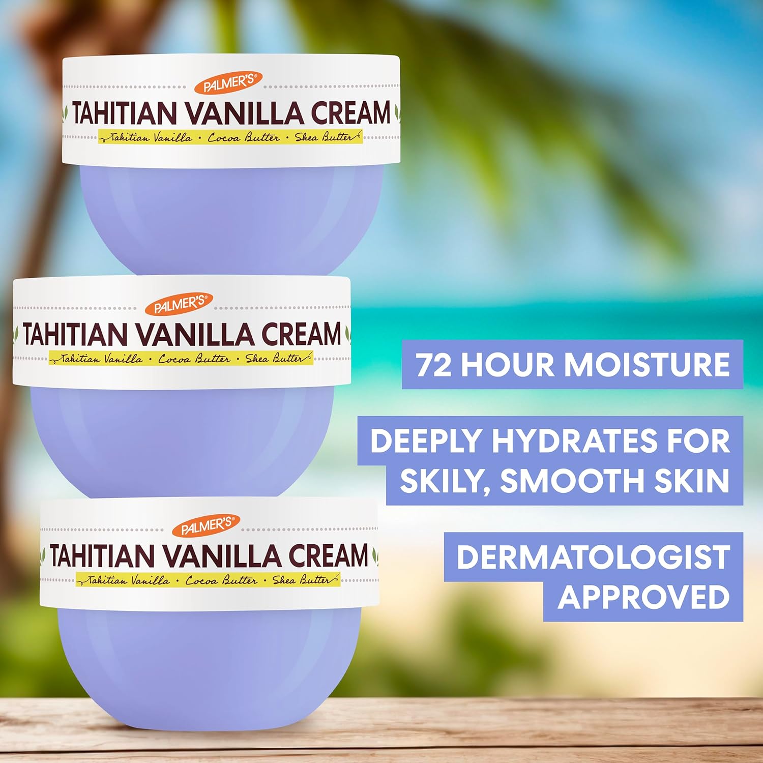 Palmer's Cocoa Butter Formula Body Cream, Moisture Drenching Tahitian Vanilla, 8.8 Oz - Image 5