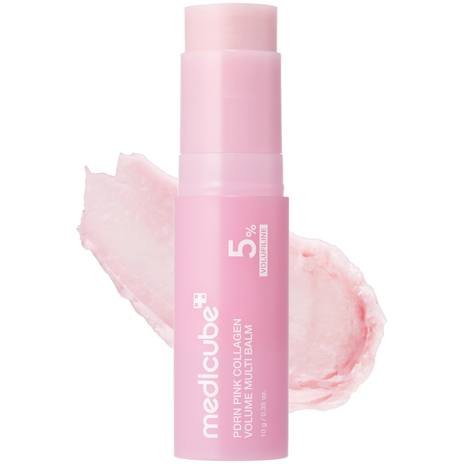 medicube PDRN Pink Collagen Volume Multi Balm Stick - Face & Body Balm | Volufiline, PDRN, NAD, Collagen