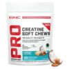 GNC Pro Performance Creatine Soft Chews - Coconut Caramel (30 Servings)