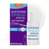 Differin Epiduo Acne Gel Treatment, Adapalene & Benzoyl Peroxide, 15g Pump