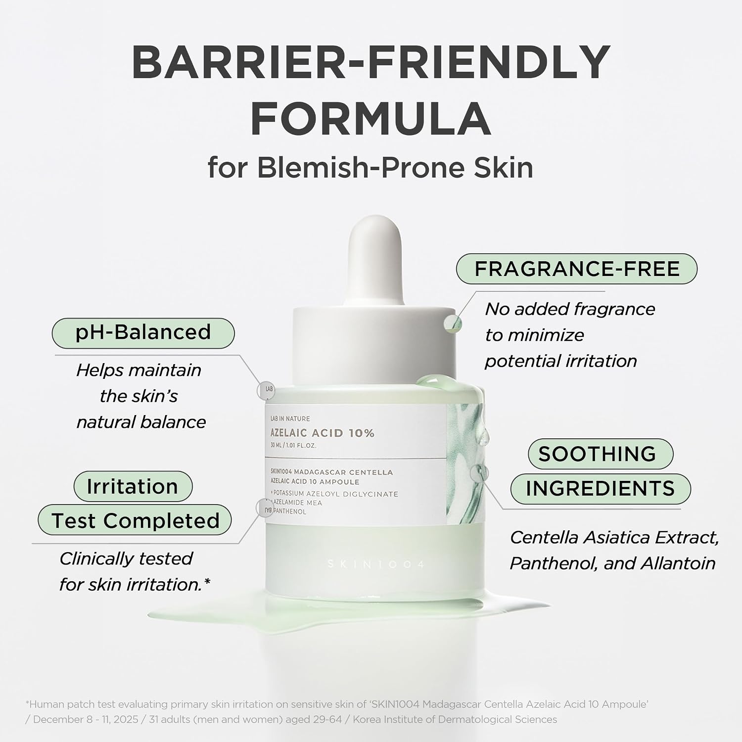 SKIN1004 Azelaic Acid 10% Ampoule, Hydrating Face Serum for Blemish-Prone & Oily Skin,1.01 fl.oz / 30ml - Image 8