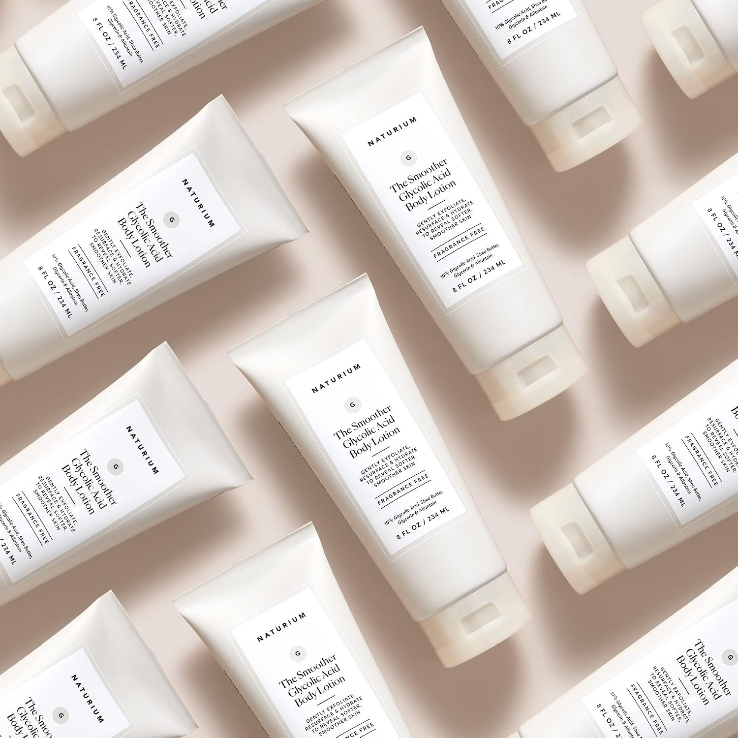 Naturium The Smoother Glycolic Acid Body Lotion, Resurfacing & Exfoliating Treatment, with 10% Glycolic Acid, 8 oz - Image 7