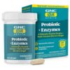 GNC Gut Health Probiotic Plus Enzymes, 30 Count, 30 Servings