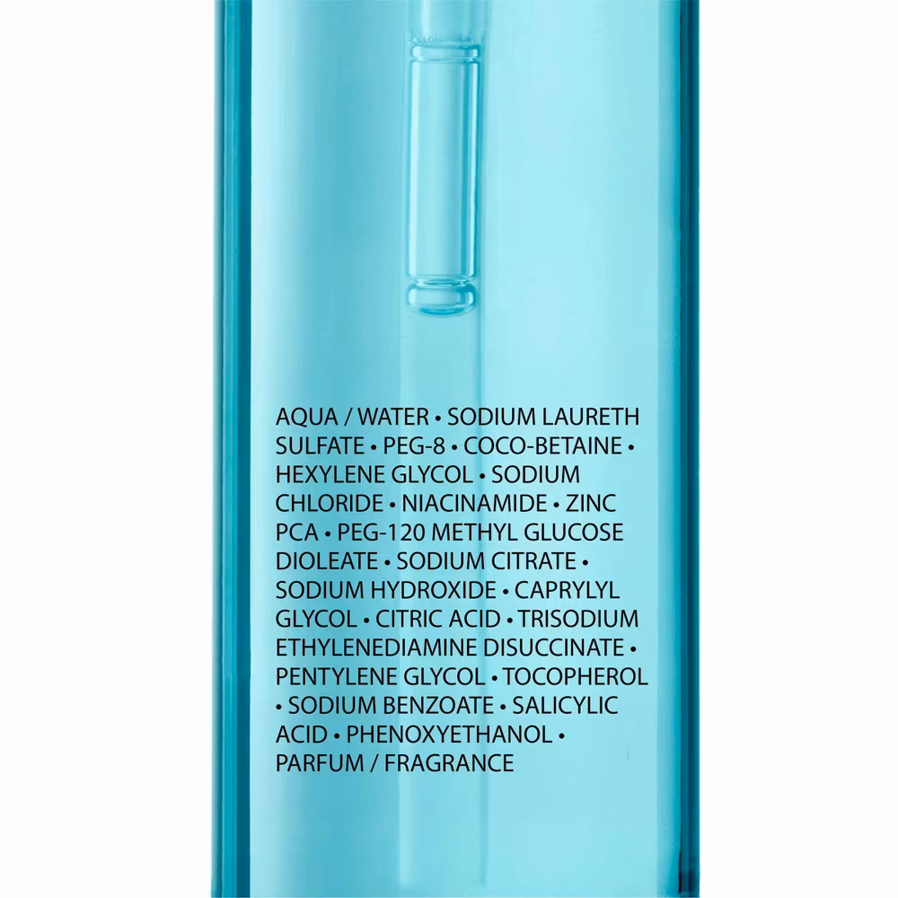 La Roche Posay Effaclar Supramolecular Oil Absorbing & Pores Correcting Acne Face Wash Jelly Cleanser- 13.52 fl oz - Image 3
