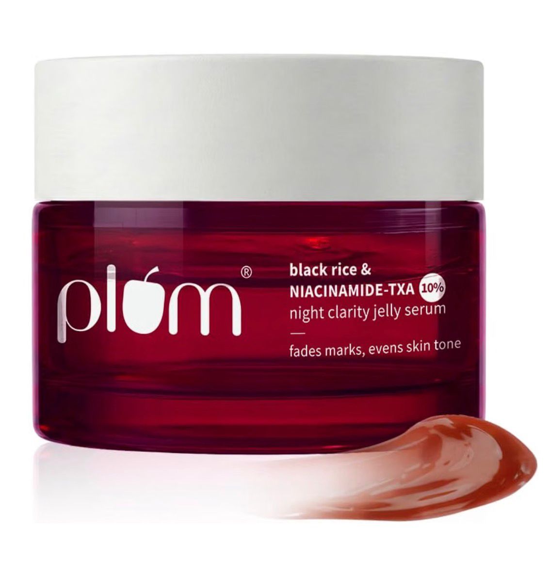 Plum Goodness Black Rice & 10% Niacinamide-TXA Night Clarity Jelly Serum, 25ml - Image 8