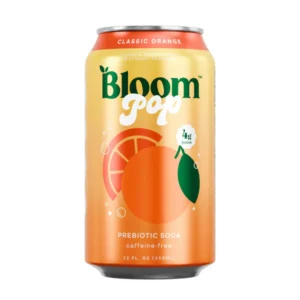 BLOOM NUTRITION Bloom Pop Prebiotic Soda - Classic Orange - 12 fl oz Can
