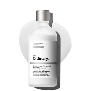 The Ordinary Saccharomyces Ferment 30% Milky Toner, Exfoliating and Hydrating Toner for Smoother, Brighter Skin, 3.4 Fl Oz