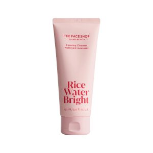 Alternative view of THE FACE SHOP Rice Water Bright Foaming Cleanser, Hydrating Korean Face Wash with Ceramides, Deep Pore Cleansing, All Skin Types, Gentle Skincare, Vegan, 5.0 fl. oz