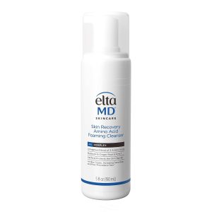EltaMD Skin Recovery Amino Acid Foaming Face Wash, Fragrance-Free | Gentle Cleanser For Sensitive Skin, Removes Makeup And Sunscreen, Reduces Facial Redness,