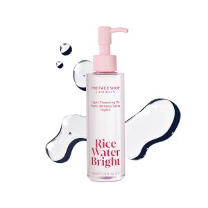 Alternative view of The Face Shop Rice Water Bright Light Facial Cleansing Oil, Daily Makeup Remover, Oil Cleanser, Vegan, Jojoba Oil, Face Pore Cleanser, 150ml