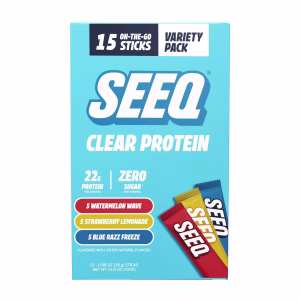 Seeq Clear Protein Powder Variety Pack, 15 pk.