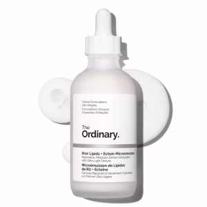 The Ordinary Rice Lipids + Ectoin Microemulsion Moisturizer for Dry Skin, Soothing Hydration, Barrier Repair, Reduced Redness