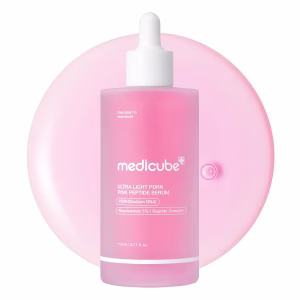 Alternative view of medicube PDRN Pink Ultra Light Peptide Serum with Salmon DNA, 3.71 fl. Oz