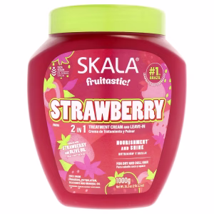 SKALA Fruitastic Strawberry 2-in-1 Treatment Cream for Frizzy Hair 35.3 Oz
